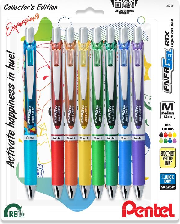 Produktbild Pentel EnerGel (Mehrfarbig, 8 x)