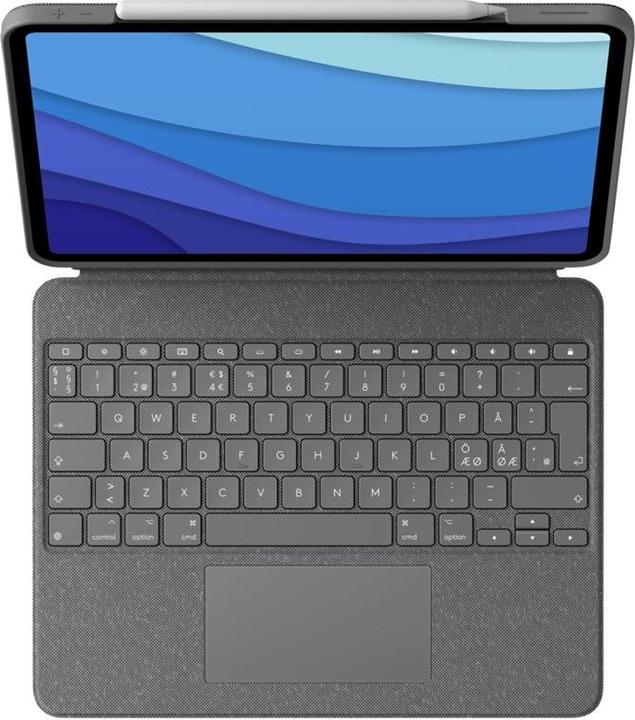 Actual product image Logitech Combotouch For Ipadair 11inchm4 (Eng. Int.)