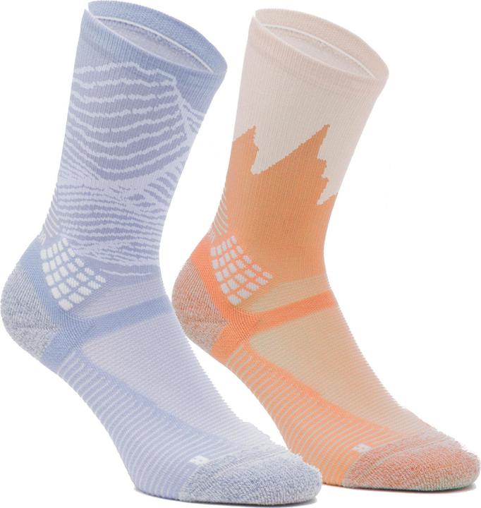 Immagine prodotto Quechua Wandersocken hoch 2 Paar - Hike 500 grau/orange (39, 42)