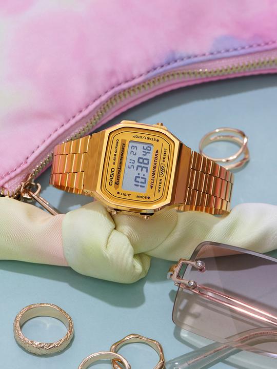Actual product image Casio Vintage A168wg-9ef (Digital watch, 36.30 mm)