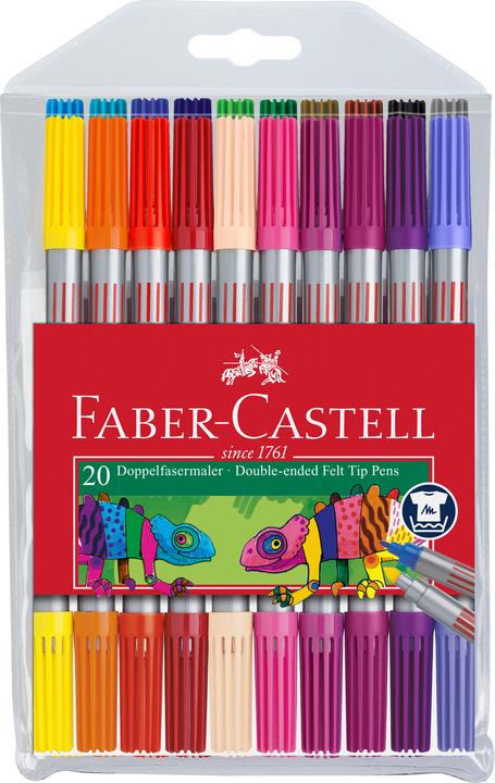 Actual product image Faber-Castell Double-fibre pens (Multicolor, 20 x)