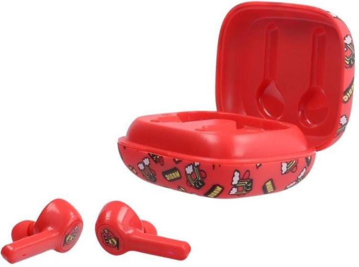 Produktbild Jellie Monster Kabelgebundene Kopfhörer Jellico drahtlose Ohrhörer bluetooth TWS YLFS-06BT rot