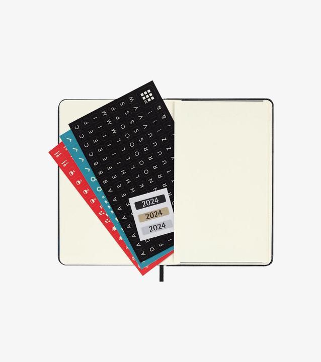 Image du produit Moleskine Agende tascabili Hard Cover Weekly (9 x 14 cm, Couverture rigide, Anglais)