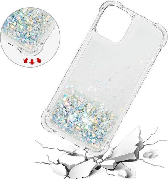Produktbild MU Style Glitter Softcase Hülle (Apple iPhone 13 Pro)