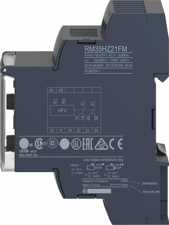 Actual product image Schneider Electric Over- and underfrequency