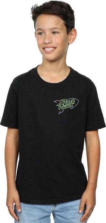 Produktbild Disney Toy Story Neon Pizza Planet Breast Print TShirt Jungen (140, 146)