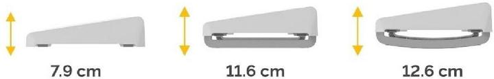 Actual product image Fellowes Footrest white