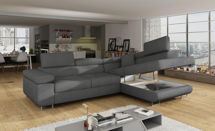 Actual product image ELTAP Anton (Corner sofa, 4-seater, Sofa bed)