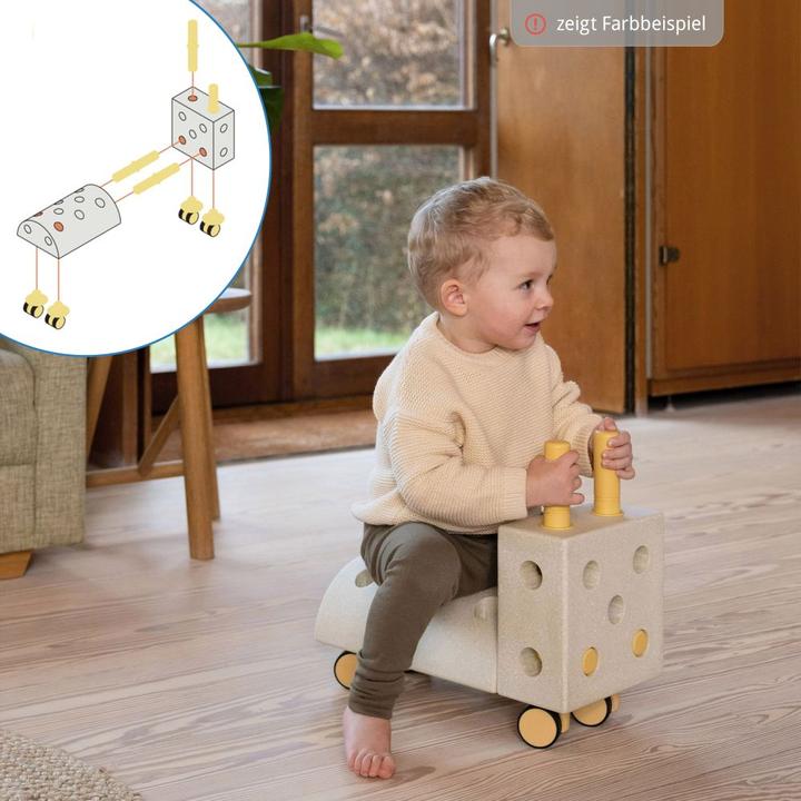 Image du produit Modu Explorer-Set - Jeu de construction Jouet d'équilibre, toboggan, bascule