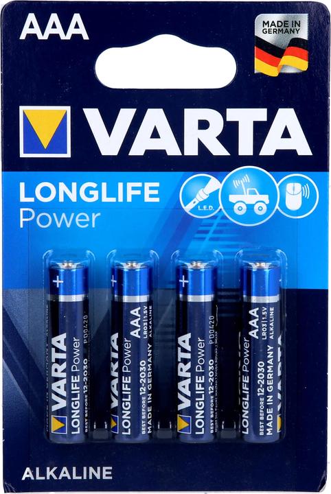 Produktbild Varta Batterie Micro LR03 AAA 4903 HIGH, 4 St (4 Stk., AAA)
