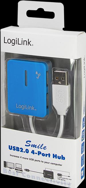 Produktbild LogiLink Smile (USB-A, 4 Ports)