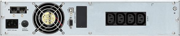 Produktbild Infosec Onduleur E3 PRO RT 2000 VA (2 VA, 1800 W, Online-Doppelwandler USV)