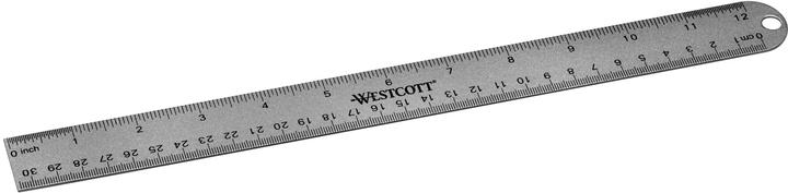 Westcott Righello in alluminio 30cm (30 cm)