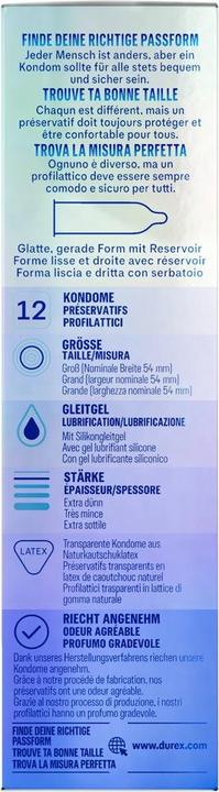 Produktbild Durex Invisible Extra Sensitive (12 Stk.)