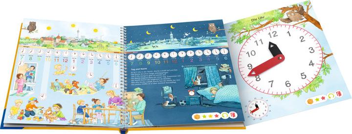 Produktbild tiptoi Meine Lern-Spiel-Welt: Uhr und Zeit (Deutsch, Silke Voigt, Heike Tober, 2024)