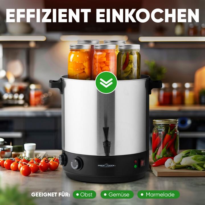 Immagine prodotto Proficook Profi Cook PC-EKA 1283 inox 501283 Macchina per bollire/bevande calde argento (32 l)