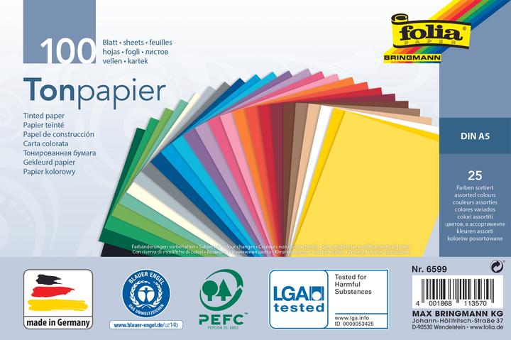 Produktbild Folia Tonpapier (130 g/m², 100 x)