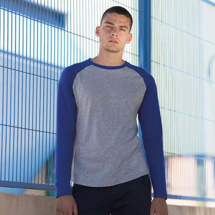 Produktbild Skinni Fit Skinnifit Raglan Baseball TShirt langärmlig (L)