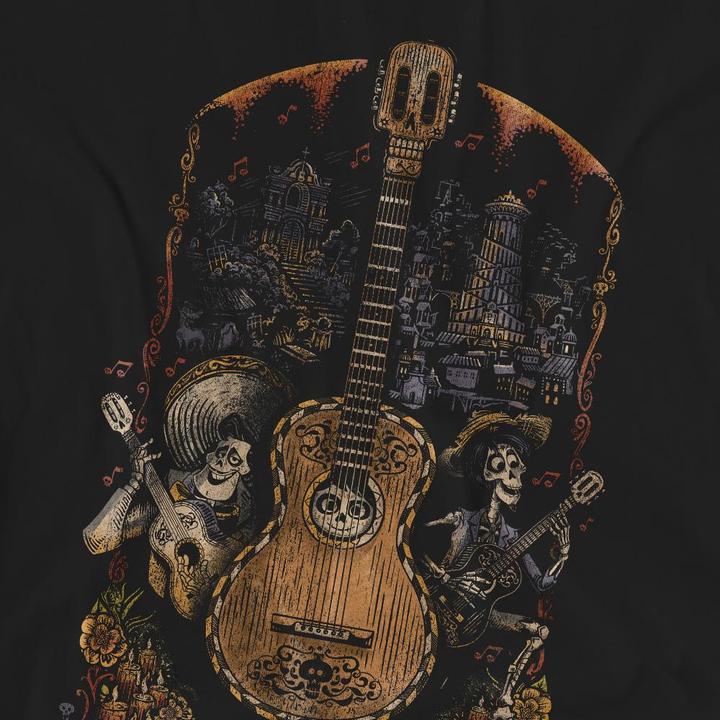 Immagine prodotto La Maison du Coco Maglietta Ernesto Miguel Hector Poster Dipinto con Chitarra Adulto Unisex (XXL)