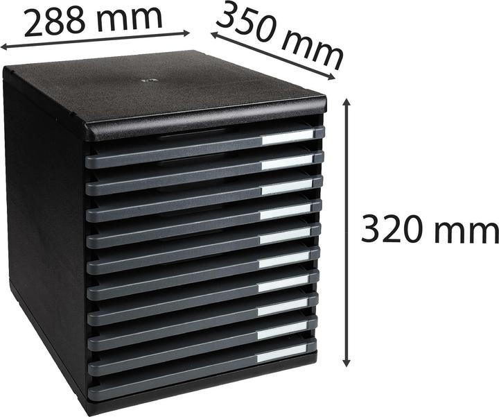 Actual product image Exacompta Modulable drawer boxes (A4+)