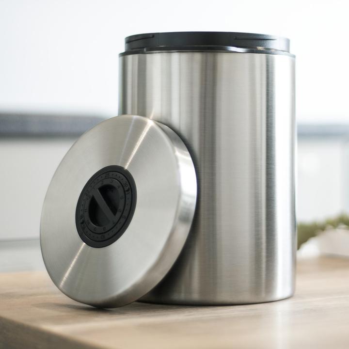 Immagine prodotto Xavax barattolo per caffè/tè Barattolo in acciaio inox per 1 kg di caffè in grani (1 l)