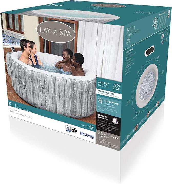 Immagine prodotto Bestway Lay-Z-Spa Fijii 180x66cm Airjet (4 pers.)
