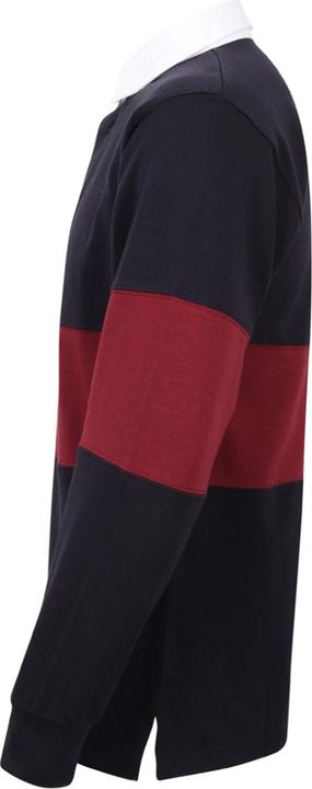 Produktbild Front Row Rugbyshirt mit Kontraststreifen (XL)