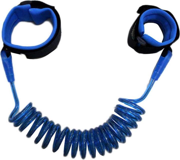Produktbild JTI Elastische Kindersicherheitsleine (am Handgelenk befestigbar), 2 m - Blau