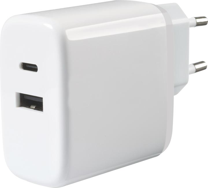 Actual product image Vivanco 65W Dual Quick Charger USB C PowerDelivery3.0 Mobile Phone Home Charger USB-C K 62773 (65 W)