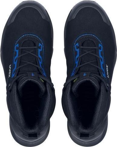 Actual product image Uvex Sports uvex 1 x-craft boot S2 68150 black, blue width 14 size 42 (S2, 42)