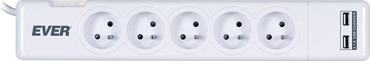 Productafbeelding Ever Powerstrip Elite T/LZ10-SPI000/0000 2xUSB (1 x, 1.50 m)