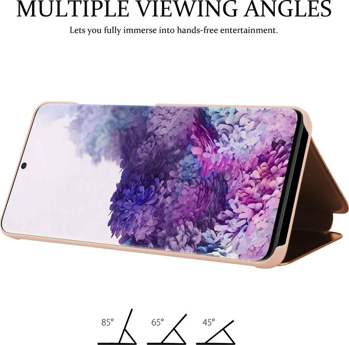 Actual product image Cadorabo Book Smart View Mirror Cover (Samsung Galaxy S20+)