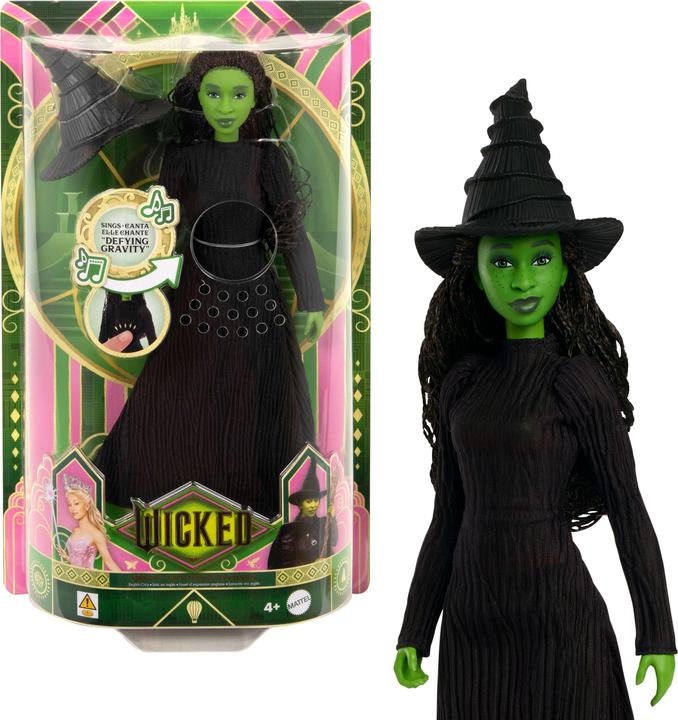 Produktbild Wicked Singende Elphaba-Modepuppe