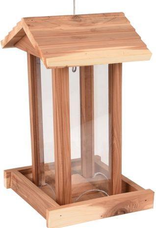 Flamingo Bird Table Seeds Ebba Cedar Wood - (540058516309)
