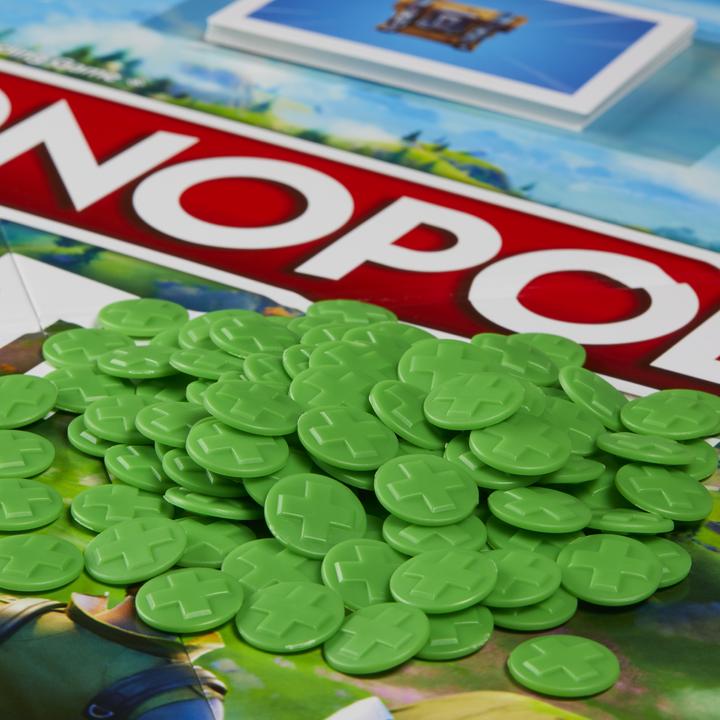 Produktbild Monopoly Fortnite Sammlerausgabe (Deutsch, Italienisch, Englisch, Spanisch, Polnisch, Finnisch, Niederländisch, Arabisch, Türkisch, Portugiesisch, Ungarisch, Dänisch, Rumänisch, Slowenisch, Tschechisch, Schwedisch, Norwegisch, Bulgarisch, Kroatisch, Lettisch, Slowakisch)