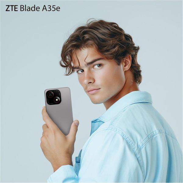 Actual product image ZTE Blade A35e (64 GB, Silver grey, 6.52", Dual SIM, 8 Mpx)