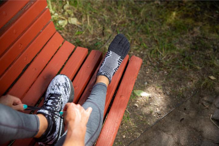 Produktbild Injinji Ultra Run No-Show Wool (M)