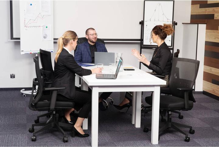 Produktbild Fromm & Starck Bürostuhl ergonomisch Drehstuhl Bürosessel Netzrücken Lordosenstütze 150 kg