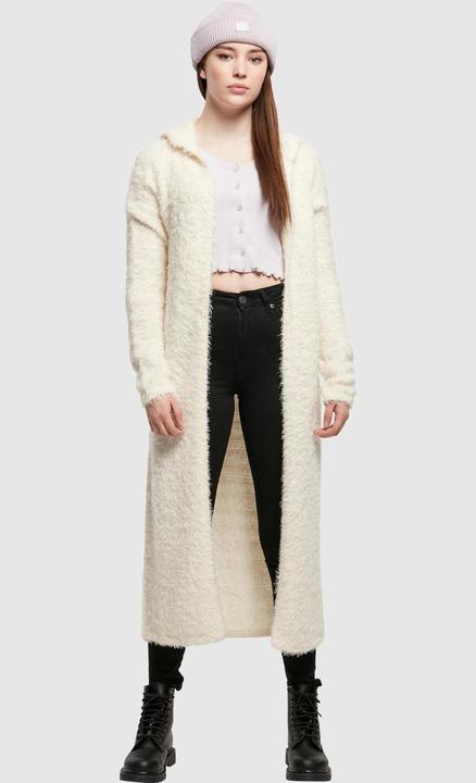 Actual product image Urban Classics Ladies Hooded Feather Cardigan (3XL)