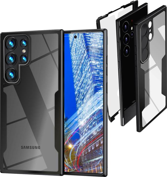 Image du produit Nalia Étui hybride clair à 360 degrés (Samsung Galaxy S24 Ultra)