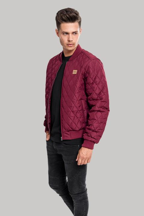 Actual product image Urban Classics Diamond Quilt Nylon Jacket (L)