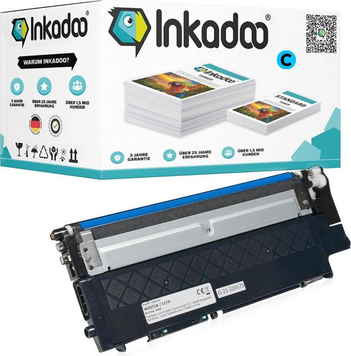 Actual product image Inkadoo Compatible toner for HP Colour Laser MFP 179 fnw (C)