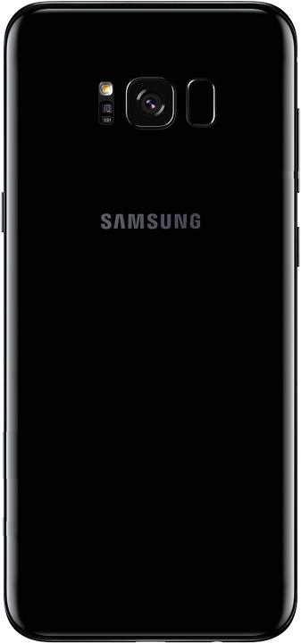 Actual product image Samsung Galaxy S8+ Duos (64 GB, Midnight Black, 6.20", Hybrid Dual SIM, 12 Mpx, 4G)