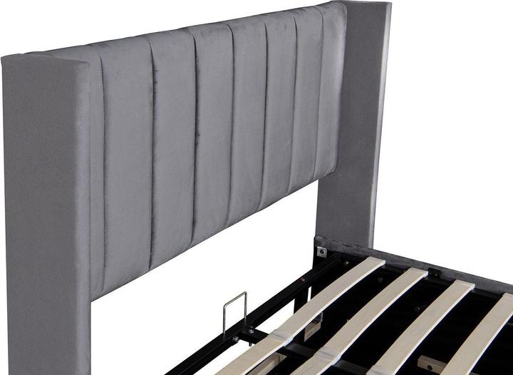 Actual product image Juskys Savona upholstered bed (120 x 200 cm)