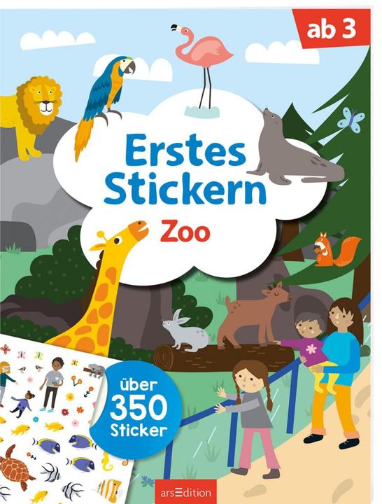 Produktbild Erstes Stickern Zoo