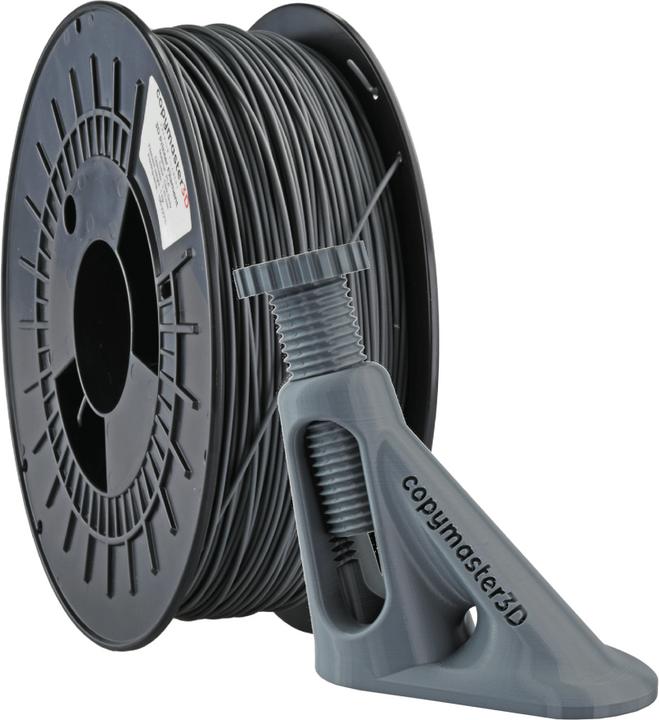 Actual product image Copymaster3D Copymaster PLA 1.75mm 1 kg Dark Grey (PLA, 1.75 mm, 1000 g, Grey)