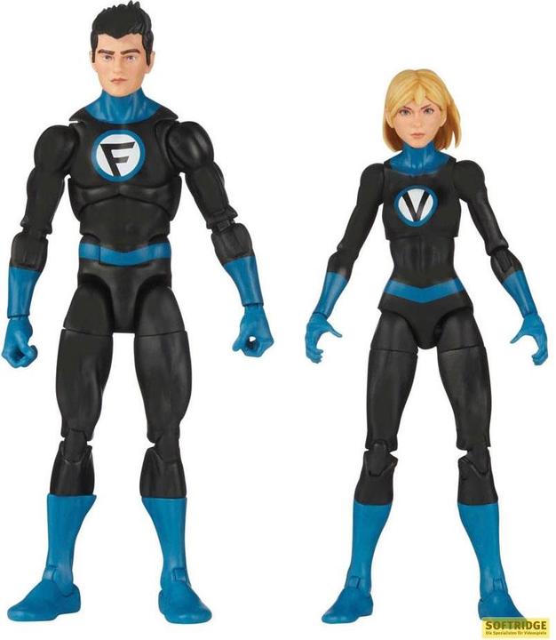 Image du produit Hasbro Fantastic Four Marvel Legends pack 2 figurines Franklin Richards et Valeria Richards 15 cm