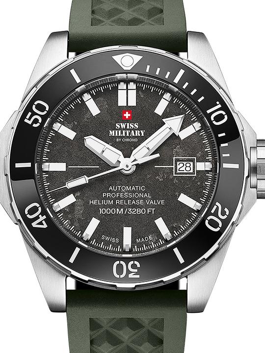Swiss Military SMA34092.09 Automatik Diver 45mm 100ATM (45 mm)