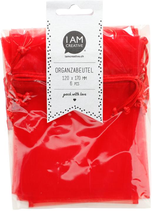 Actual product image I Am Creative Organza bag (Gift box, 6 x)