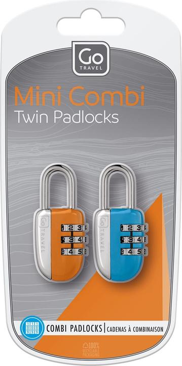 Actual product image Go Travel Zahlenschlossset 2 tlg. (Locks & Trailers)